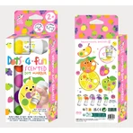 5er-Set Dots4Fun abwaschbare Cariocas - mit Fruchtduft, Haku Yoka