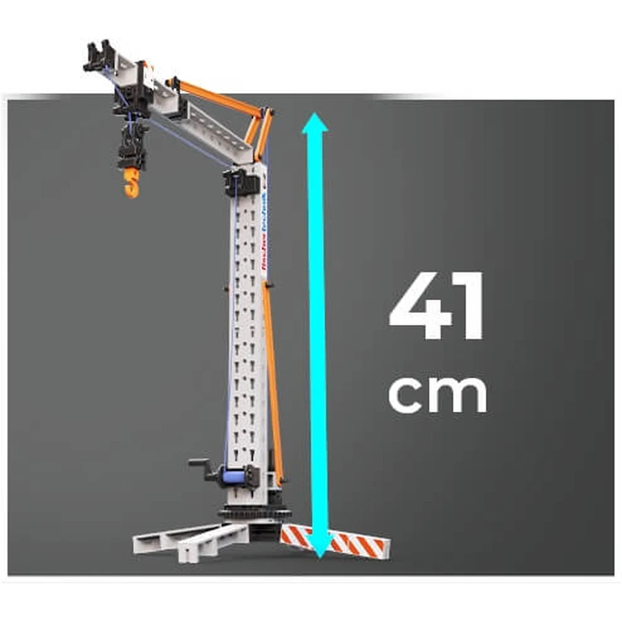 STEM Kit Crane assembly and handling crane, Fischertechnik