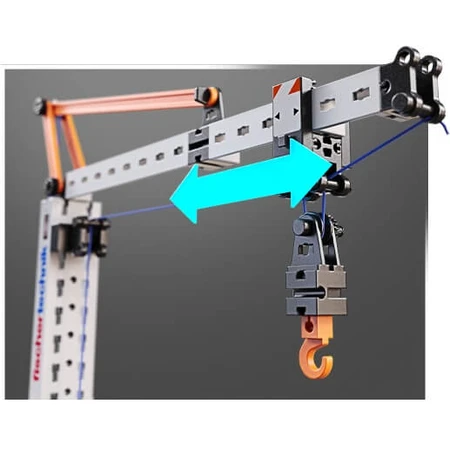 STEM Kit Crane assembly and handling crane, Fischertechnik