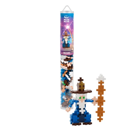 Juego de construcción Plus-Plus, tubo de 100 piezas, Vrajitor