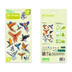 Stickers 3D - Oiseaux, collection Créations naturelles