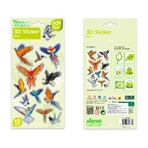 Stickers 3D - Oiseaux, collection Créations naturelles