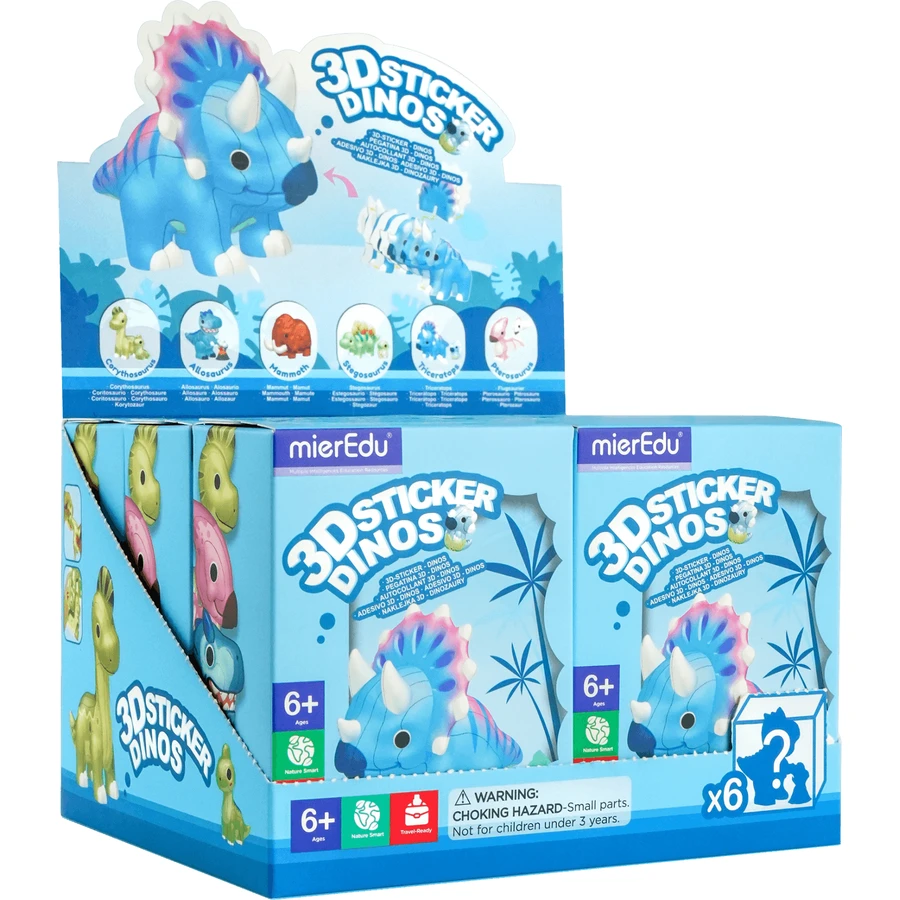 3D Stickers - Dinosaurs