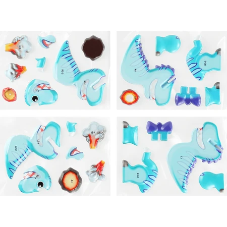 3D Stickers - Dinosaurs