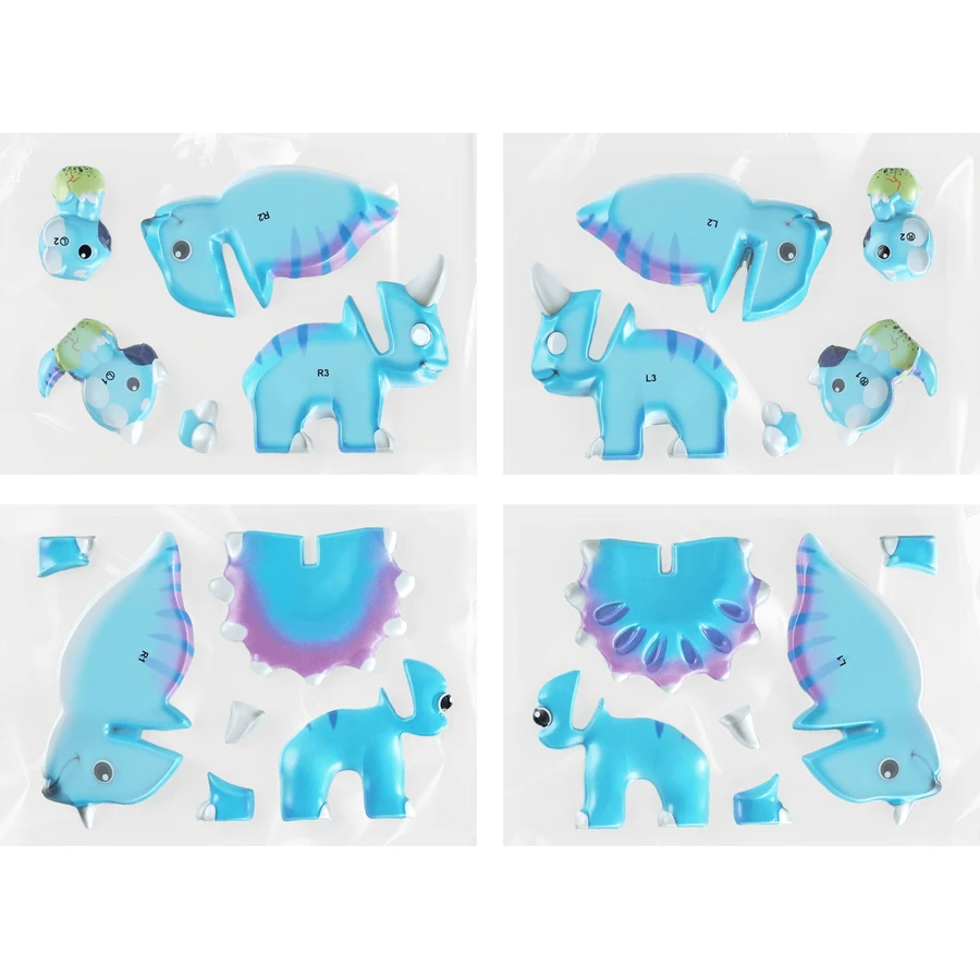 3D Stickers - Dinosaurs