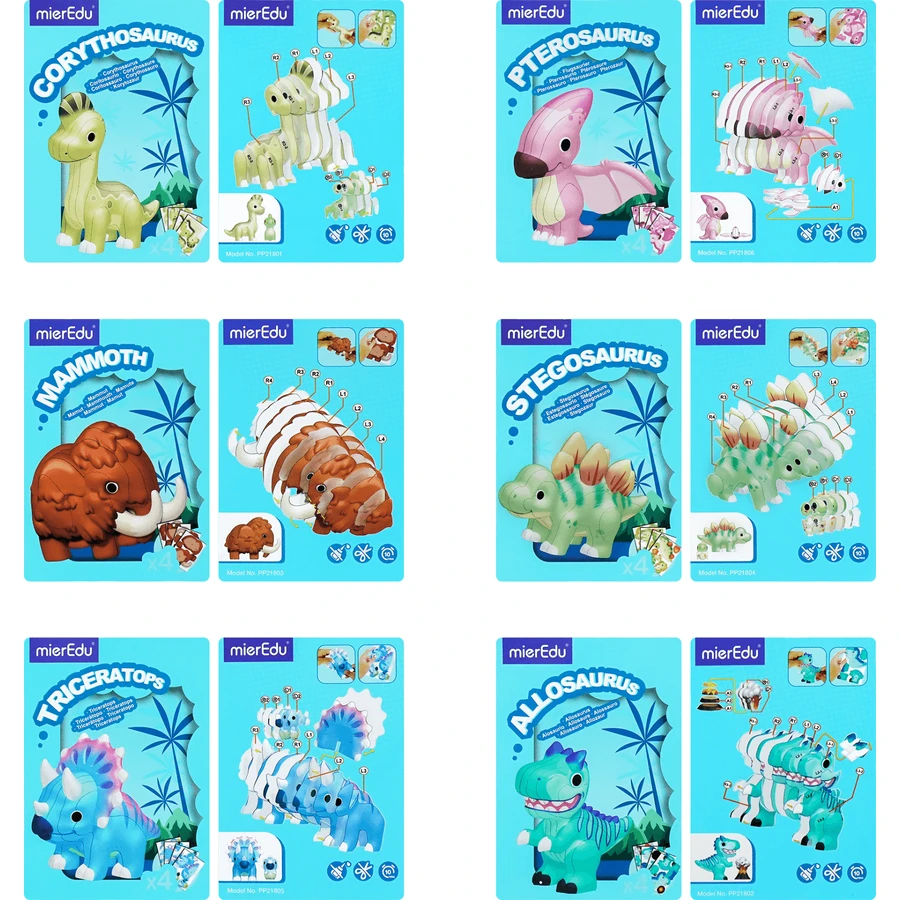 3D Stickers - Dinosaurs