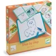 Game Eduludo Draw step by step Lama & co, Djeco