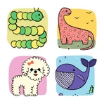 Game Eduludo Draw step by step Lama & co, Djeco