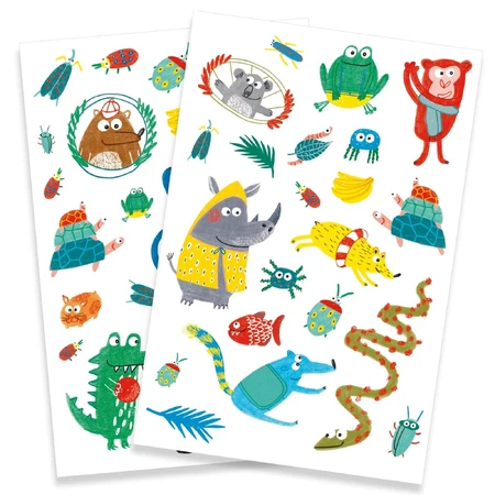 Djeco Tattoos Animales con boca