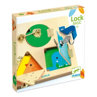 Lock Basic educational game, Djeco