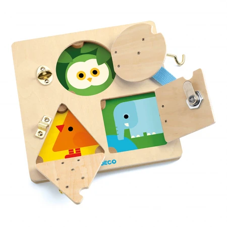 Lock Basic educational game, Djeco