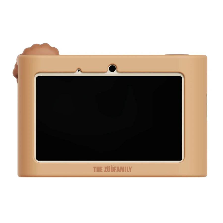 Digital video camera for kids with touch screen and selfie camera, Urban Zoo - Lion