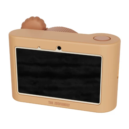 Digital video camera for kids with touch screen and selfie camera, Urban Zoo - Lion