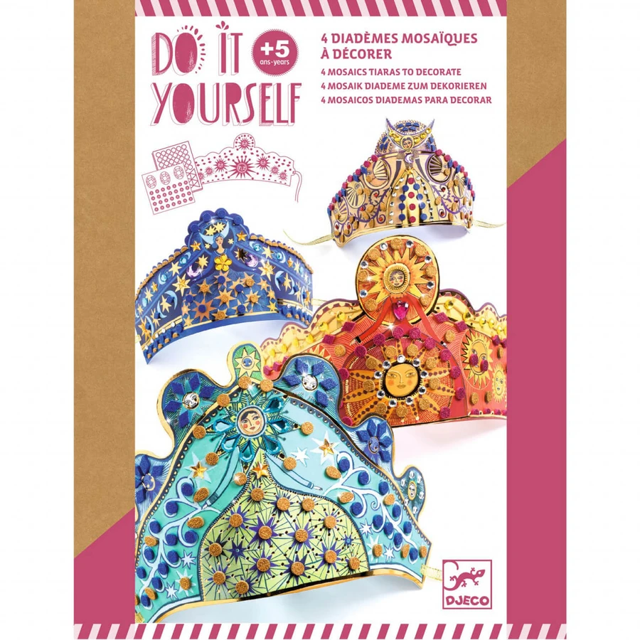 Juego de diademas DIY, Djeco