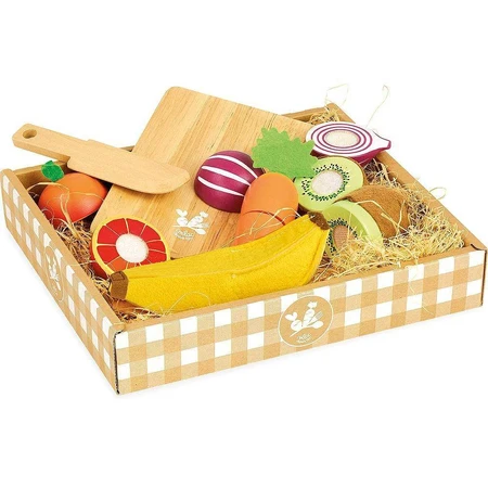 Fruits and vegetables for cutting