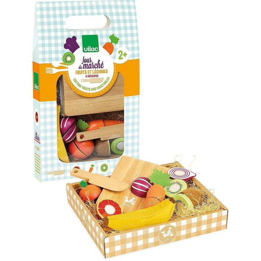 Fruits and vegetables for cutting