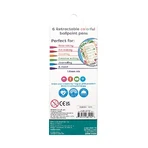 Juego de 6 bolígrafos de colores retráctiles Bright Writers
