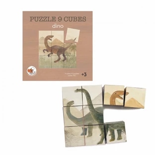 Dinosaurus kubus puzzel, Egmont Toys