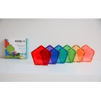 Magblox magnetic set - 6 magnetic pentagon pieces for construction