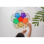 Magblox magnetic set - 6 magnetic pentagon pieces for construction