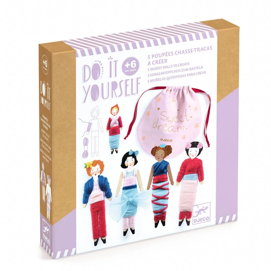 DIY Djeco set, Dolls for sweet dreams