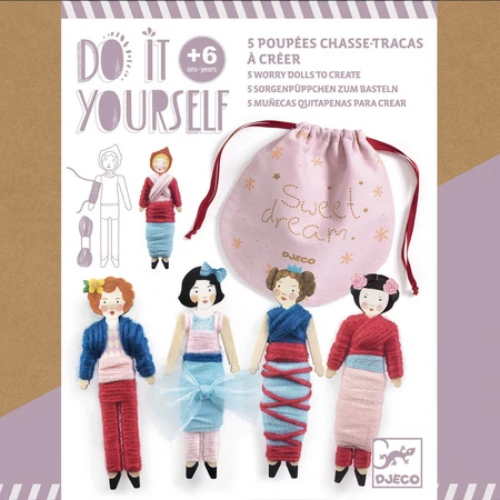 DIY Djeco set, Dolls for sweet dreams