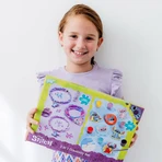 Set creativo DIY 2 en 1, Crea pulseras y figuritas de escayola, Disney Lilo y Stitch