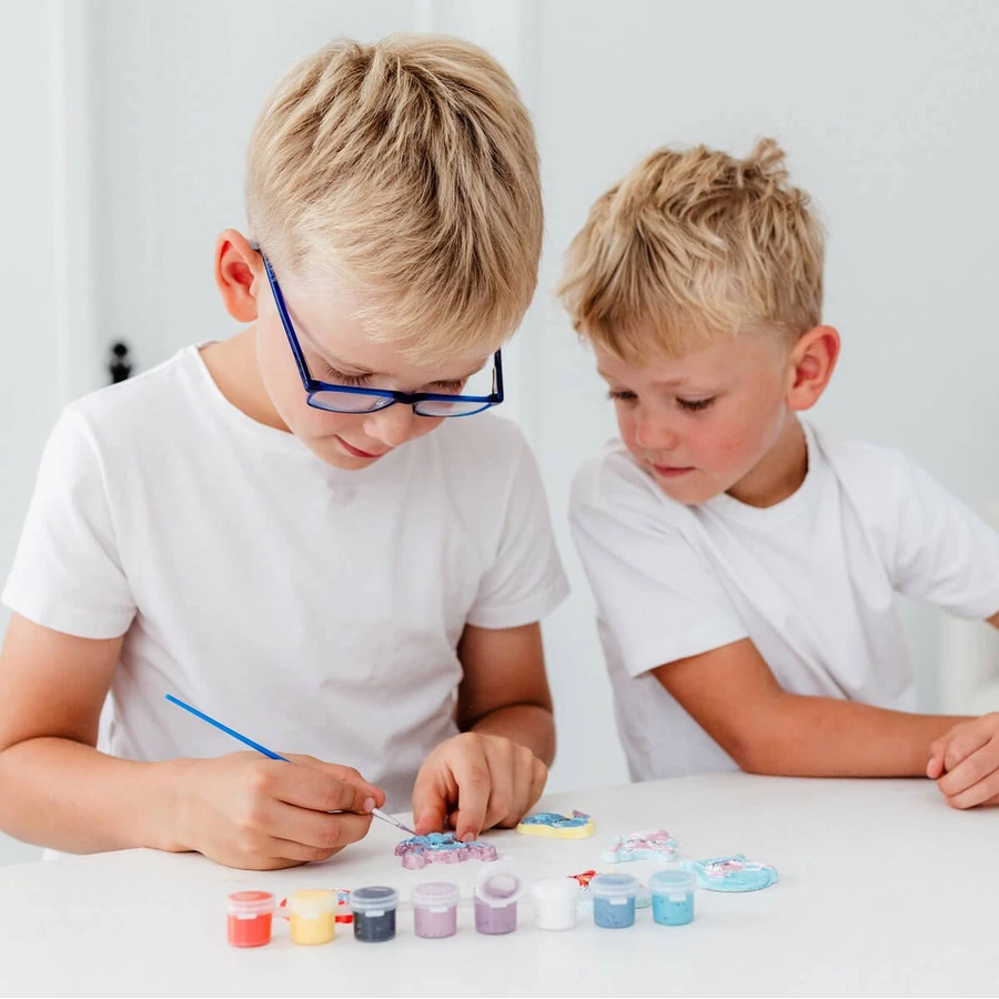 Set creativo DIY 2 en 1, Crea pulseras y figuritas de escayola, Disney Lilo y Stitch