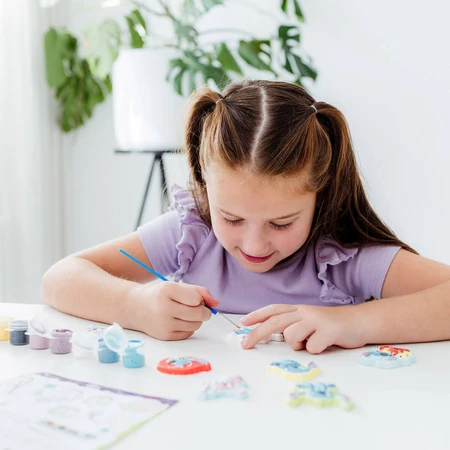 Set creativo DIY 2 en 1, Crea pulseras y figuritas de escayola, Disney Lilo y Stitch