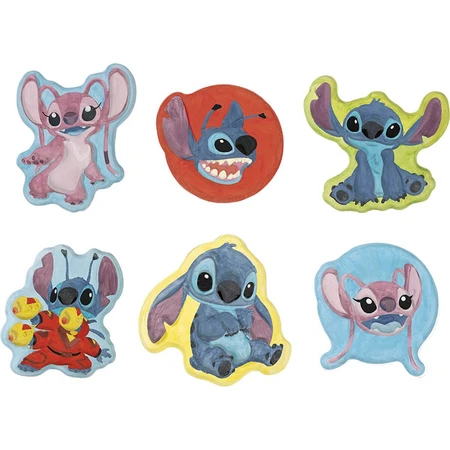 Set creativo DIY 2 en 1, Crea pulseras y figuritas de escayola, Disney Lilo y Stitch