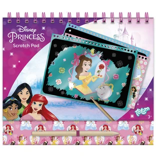 Creatieve Disney Prinses schraap- en kleurset