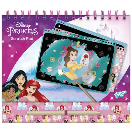 Creatieve Disney Prinses schraap- en kleurset