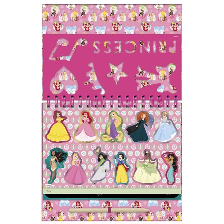 Creatieve Disney Prinses schraap- en kleurset