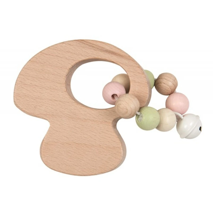 Jucarie bebe Egmont Toys, Ciupercuta din lemn