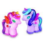 Creatieve workshop 3D boetseren en schilderen - Eenhoorns met glitter