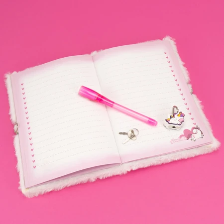 Girabrilla Secret Diary - Magic Unicorn - bolígrafo con tinta invisible y candado