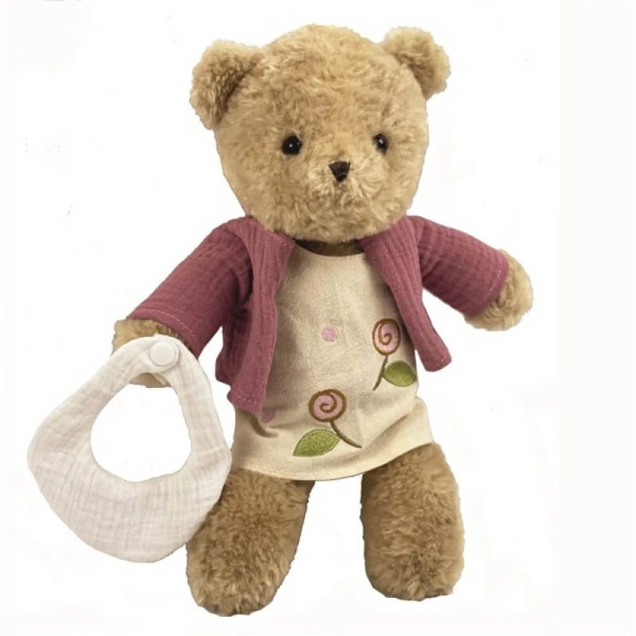 Morrisette - ours en peluche avec valise, jouets Egmont