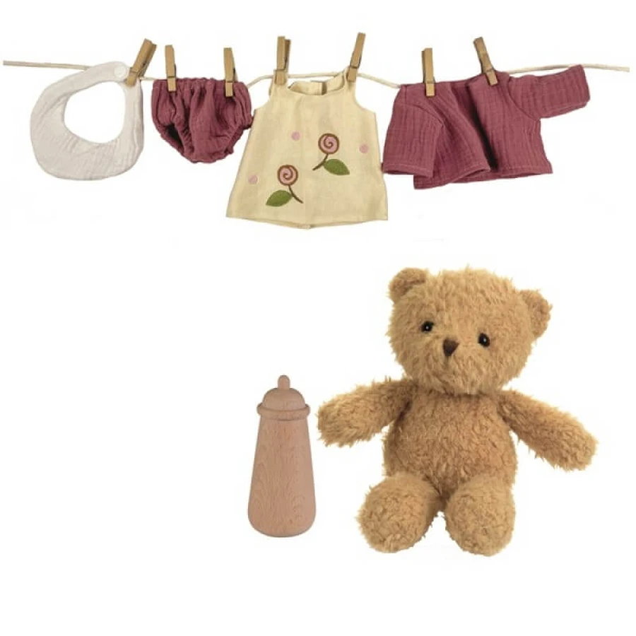 Morrisette - ours en peluche avec valise, jouets Egmont