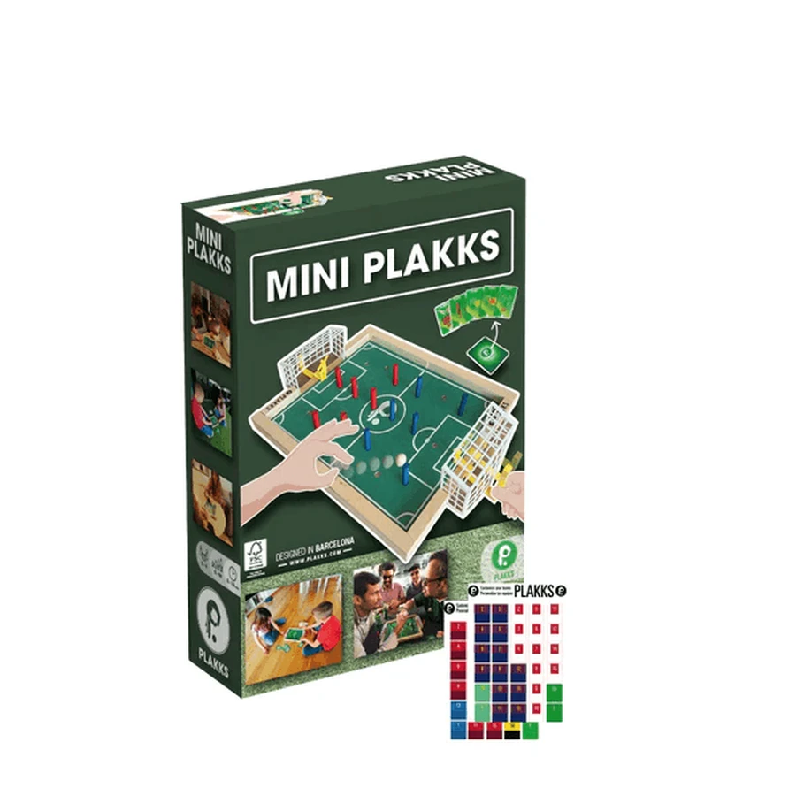 Tischspiel - Mini-Fußball, Plakks