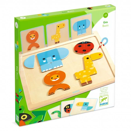 Geo Basic Djeco, Spiel mit geometrischen Formen für Babys