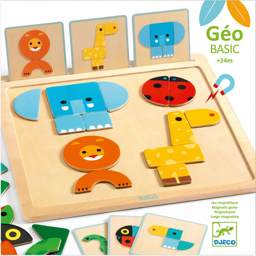 Geo Basic Djeco, Spiel mit geometrischen Formen für Babys