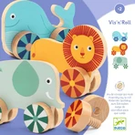 Animals with screw, Vis-n-roll Djeco