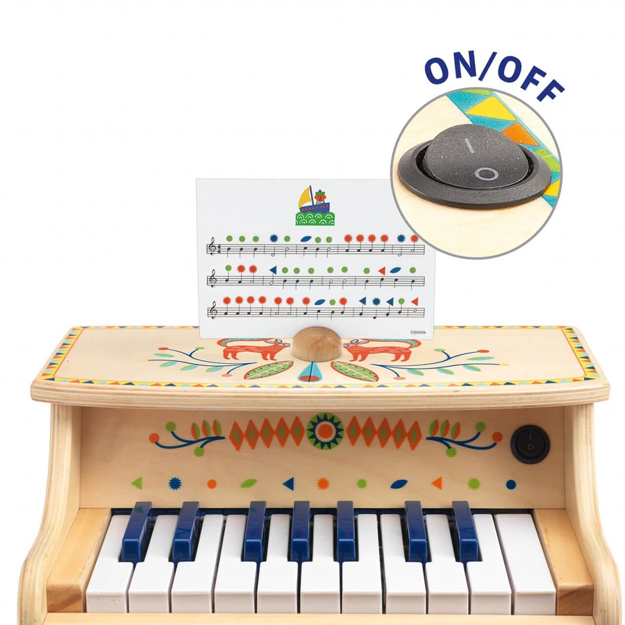 Piano electrónico Djeco
