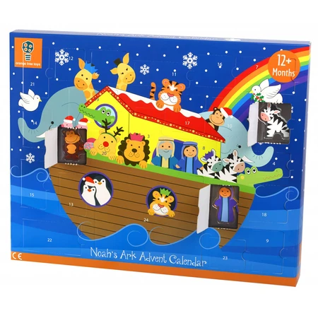 Zabawka Montessori Arka Noego, kalendarz adwentowy Orange Tree Toys: ceny i cechy