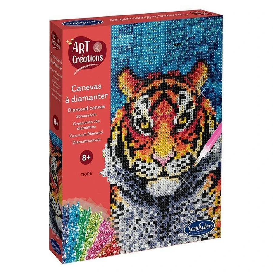 Creatieve bergkristalkit, Tijger