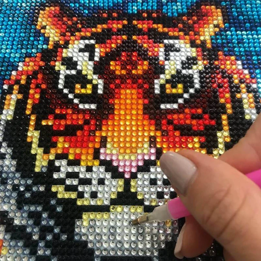 Creatieve bergkristalkit, Tijger