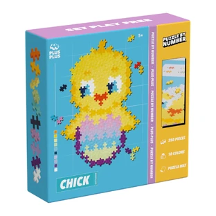 Plus-Plus Getallen Puzzels, 250 stukjes, Kip