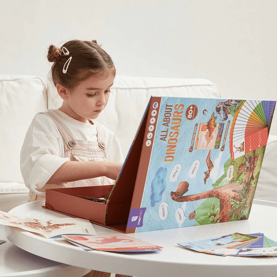 Educational magnetic game - All about Dinosaurs