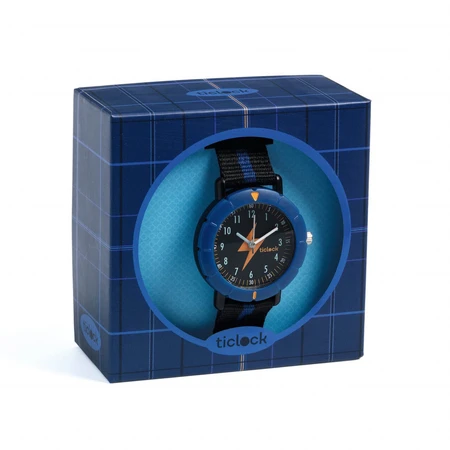 Djeco wrist watch, Lightning blue