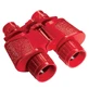 Red binoculars with Navir housing